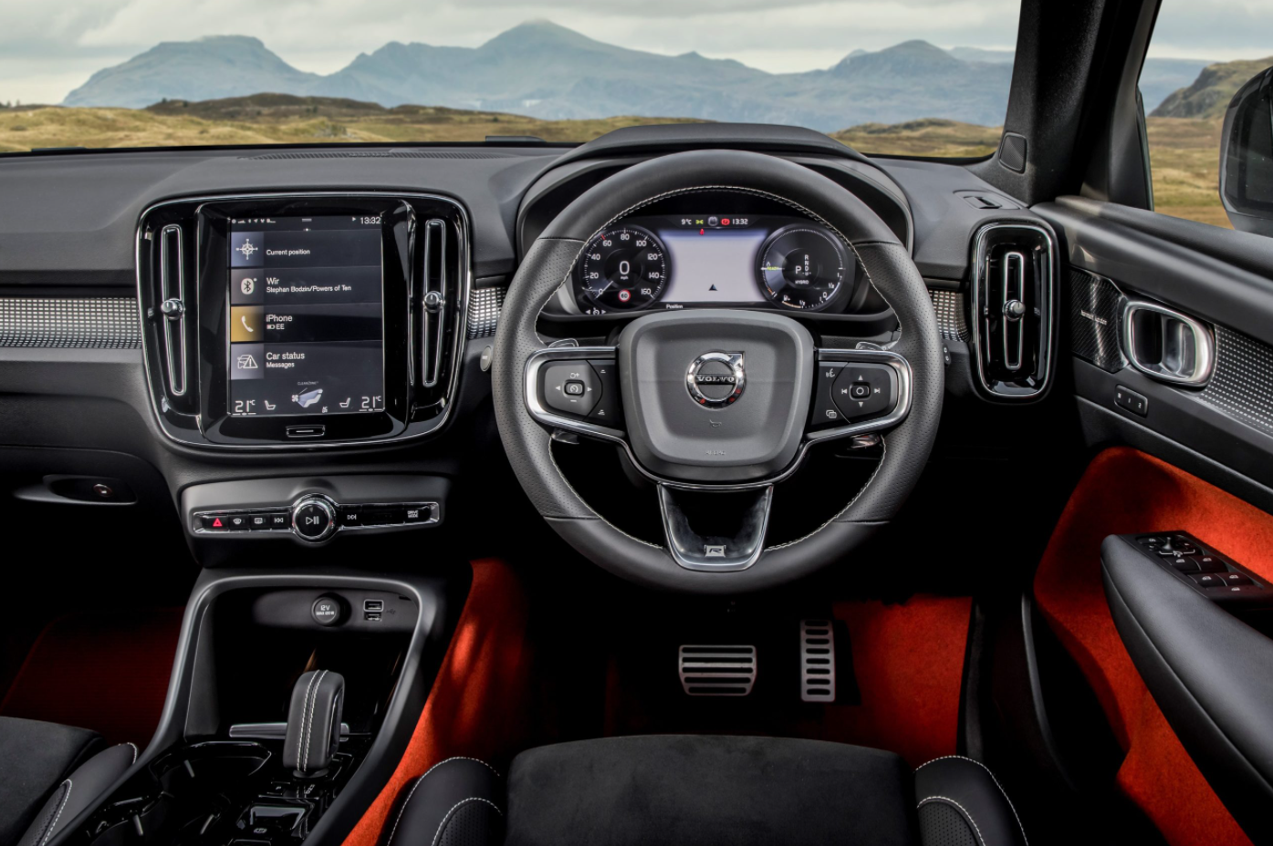 2023 Volvo XC40 EV Interior